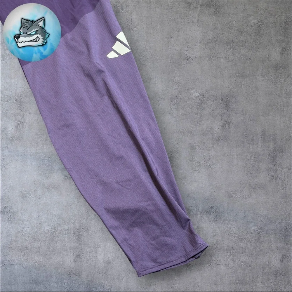 Adidas Mens Pro Elite 2025 Promo Running Pants Size Large Aurora Plum JP3797 NEW